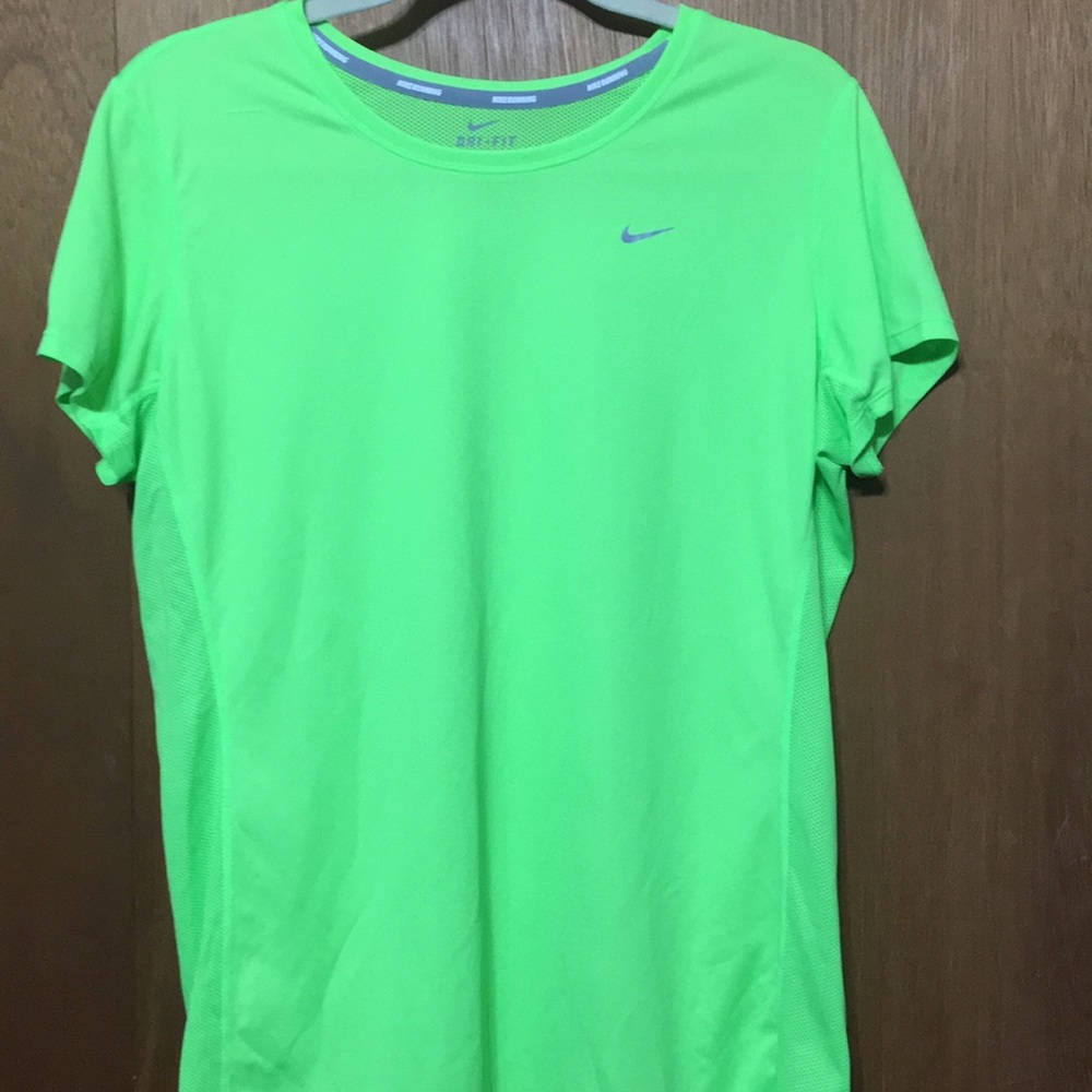 Neon green shirt